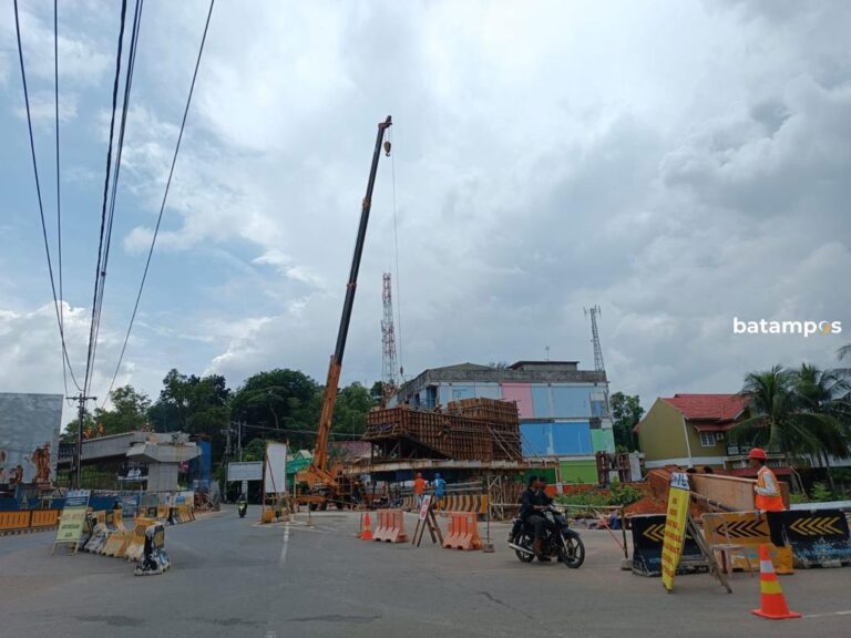 Pengerjaan Jalan Layang, Jalan Basuki Rahmat Tanjungpinang Ditutup 20 Hari