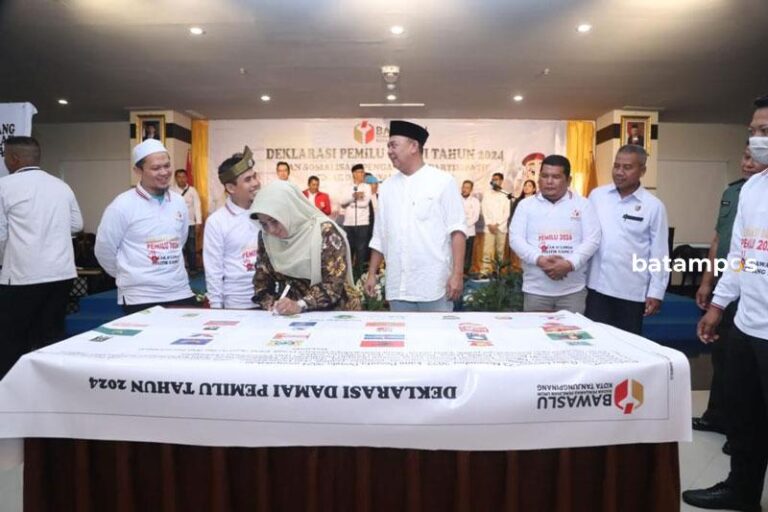 Deklarasi Pemilu Damai di Tanjungpinang
