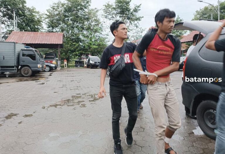Polisi Dor Pelaku Pembobol Rumah Kosong di Tanjungpinang