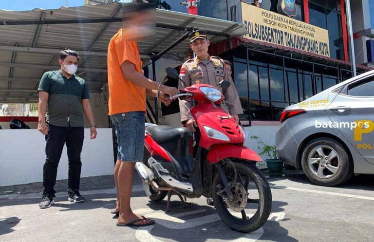 Tergiur Harga Murah, Pembeli Motor Curian Ditangkap Polisi