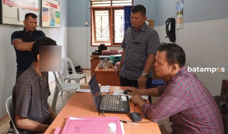 Polisi Ringkus Tukang Kebun yang Bawa Kabur Sepeda Motor Majikan ke Batam