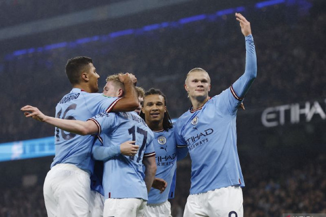 Manchester City Singkirkan Liverpool dari Piala Liga