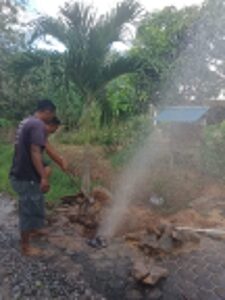 Perbaikan Jaringan Distribusi Utama Rampung, Distribusi Air Bersih Kembali Normal