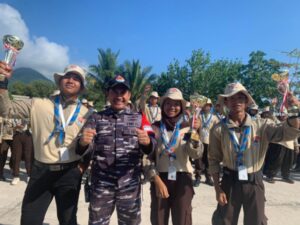 Saka Bahari Binaan Lanal TBK Juara Umum Sail Tidore 2022