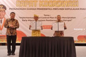 Lawan Korupsi, Pemprov Kepri-KPK Teken Komitmen Kerjasama