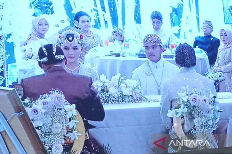 Kaesang-Erina Resmi Suami Istri, Jokowi-Iriana Lega