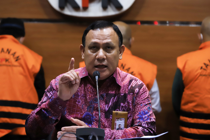 Firli Minta Jajaran KPK Tak Ragu Untuk Gelar OTT
