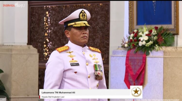 Laksamana Madya Muhammad Ali Resmi Dilantik sebagai KSAL