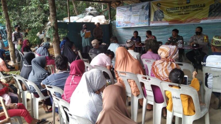 Curhat Kamtibmas Polsek Nongsa, Warga Minta Kenyamanan di Wilayahnya