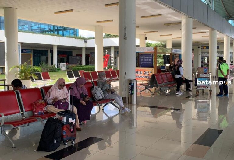 Antisipasi Lonjakan Penumpang, Bandara RHF Tanjungpinang Siapkan Pesawat Cadangan