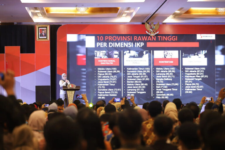 Luncurkan Indeks Kerawanan Pemilu 2024, Bawaslu Harap Semua Daerah Tetap Kondusif