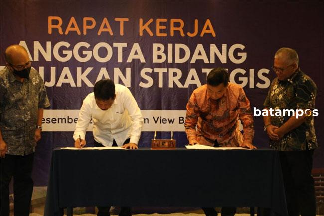 BP Batam Tandatangani HoA dengan PT Jaya Samudra Karunia Gas, Bangun LNG di Kota Batam