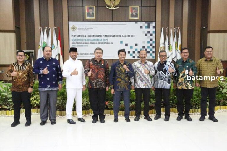 Ketua DPRD Batam Berterimakasih kepada BPK