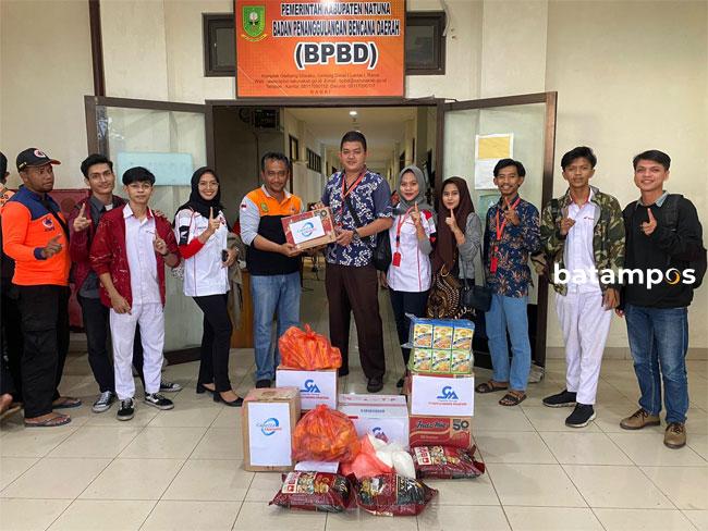 Capella Honda Peduli Serahkan Bantuan untuk Korban Banjir di Natuna