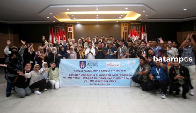 Wali Kota Batam Paparkan Pembangunan Batam Pada Delegasi UITM Malaysia