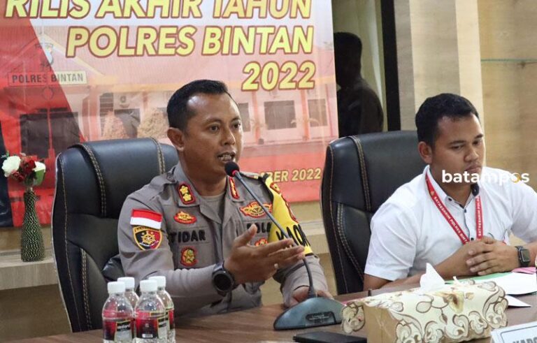 Jumlah Kasus Kecelakaan Lalu Lintas di Bintan Menurun