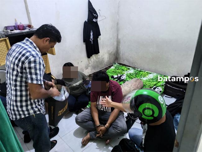 Polsek Batamkota Tangkap Dua Residivis dan Penadah Emas