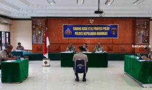 Edarkan Narkoba, Polisi di Anambas Dipecat
