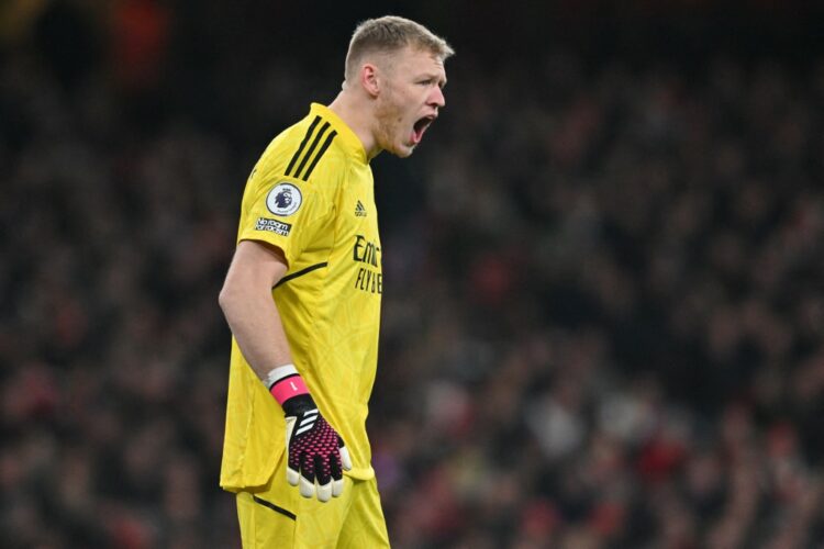 Selebrasi Aneh Kiper Arsenal