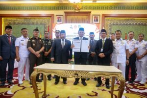 Gubkepri Tandatangani Perjanjian Kerja Sama dengan Kementerian PUPR dan AIIB, Persiapan Pembangunan Jembatan Batam Bintan pada Sisi Kabil – Tanjung Sauh