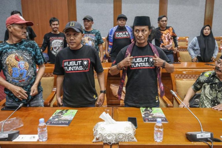 Keluarga Korban Kanjuruhan Mengadu ke DPR RI