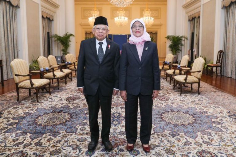 Bertemu Presiden Singapura, Wapres Cerita Kawasan Industri Halal Sidoarjo