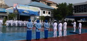 Lanal Karimun Gelar Apel Kenang Pahlawan Laut