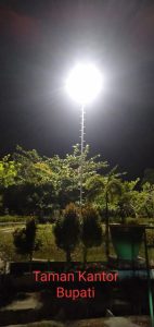 DLH Karimun Kelola 17 Unit Lampu Taman dan Pemakaman