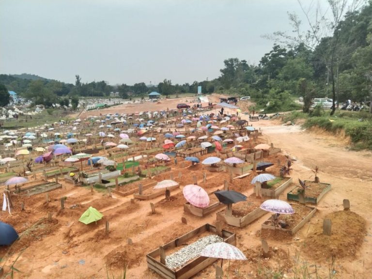 Lahan Permakaman Covid-19 Digunakan Sebagai Pemakaman Umum