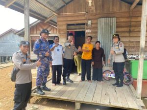 Jumat Berkah, Kapolres Lingga Santuni Warga Berkebutuhan Khusus 