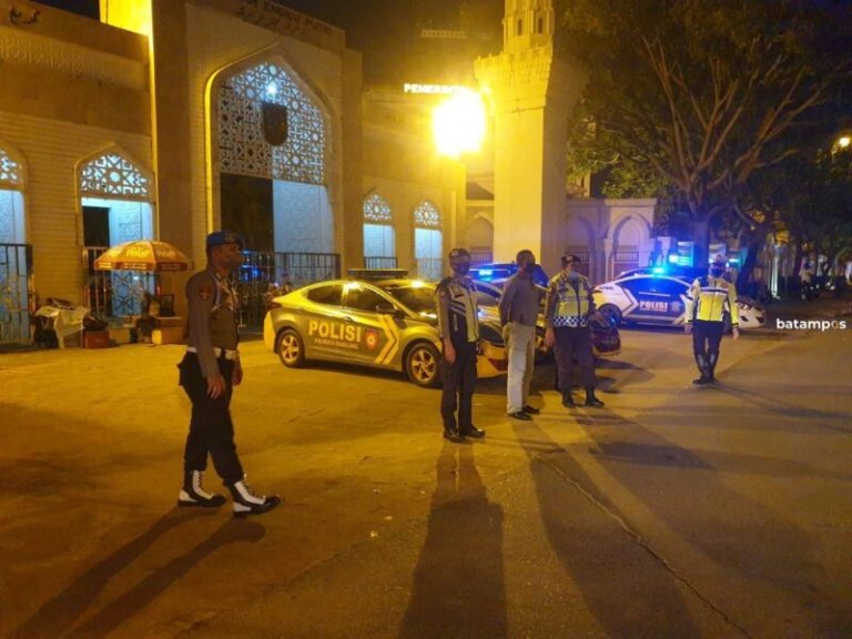 Jatanras Polda Kepri Backup Polresta Tangani Kasus Pencurian Tiang PJU