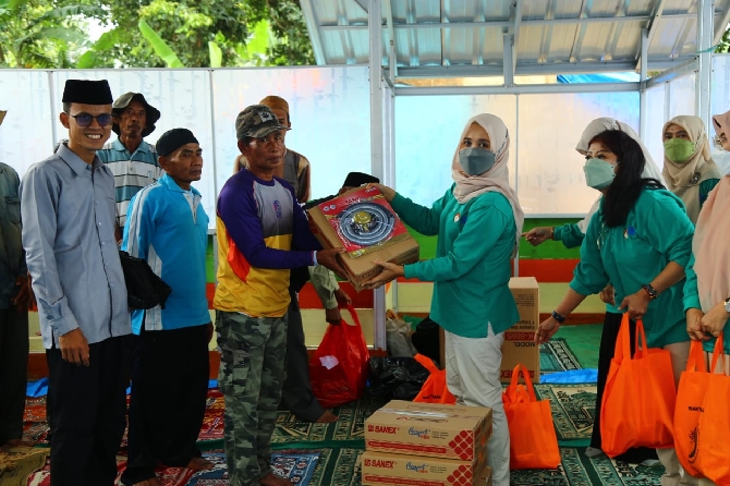 DWP Kemnaker Salurkan Bantuan Sosial Bagi Korban Gempa Cianjur