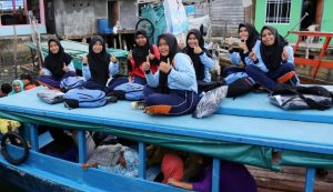 Pompong untuk Transportasi Pelajar Ternyata Juga Tak Beroperasi
