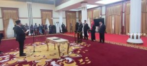 Andri Rizal Jabat Asisten III, Misni ke Bappelitbang, Heri ke Kesbangpol dan Arif ke Asisten I