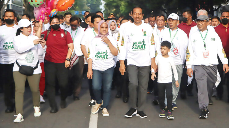 Jokowi: Warga Nahdliyin Sehat, Indonesia Makin Kuat