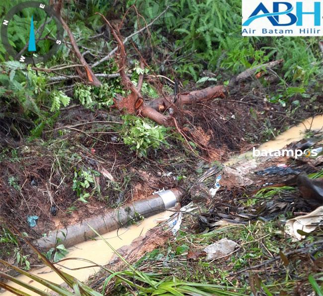 Perbaikan Pipa yang Bocor di Simpang Bandara Sudah Selesai Dikerjakan