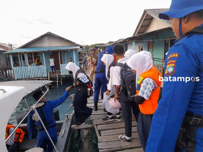 Ditpolairud Polda Kepri Luncurkan Program Sampan Layar