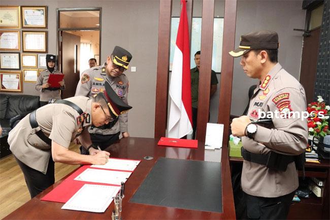 Iptu Putra Jaya Tarigan Jabat Kapolsek KKP