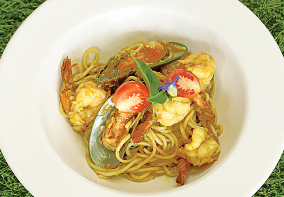 Resep Spageti Seafood Cita Rasa Lokal
