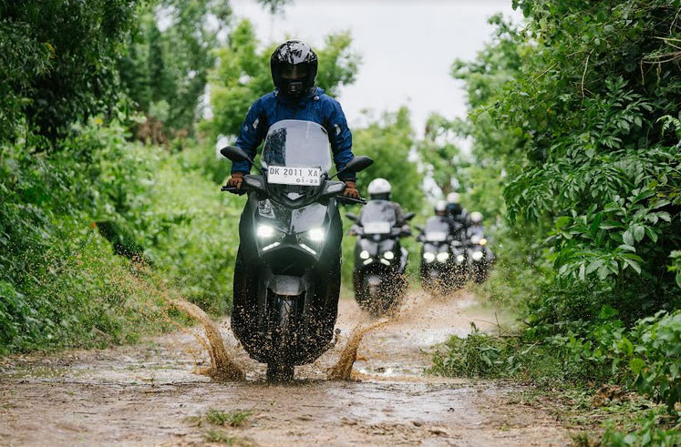 Navigate to The Max Tour de Bali, Ajang Pembuktian Fitur Unggulan Yamaha XMAX Connected