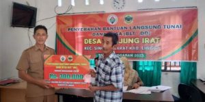 45 KPM di Desa Tanjung Irat Terima BLT