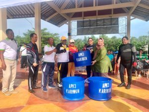 Asosiasi Profesi K3 Karimun Sumbang 40 Tong Sampah