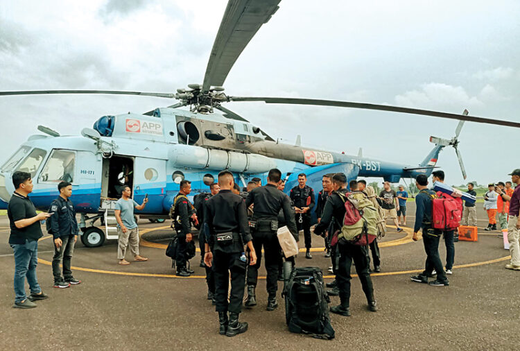 Pagi Ini, 6 Helikopter Dikerahkan Buat Evakuasi Kapolda Jambi