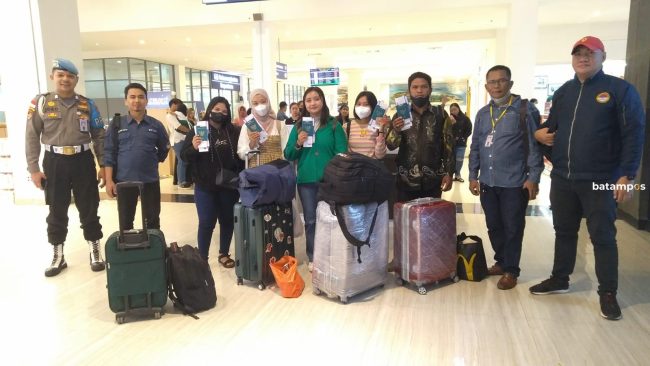 Kapolsek KKP Kawal Keberangkatan PMI ke Malaysia