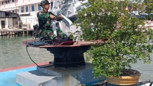 Lanal Gelar Glagaspur, untuk Uji Kemampuan Prajurit