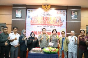 Polres Karimun Gelar Syukuran HPN Bersama Wartawan