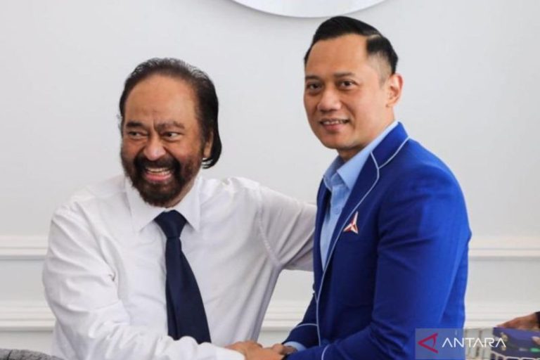 Pertemuan AHY-Surya Perkuat Semangat Kebersamaan Koalisi