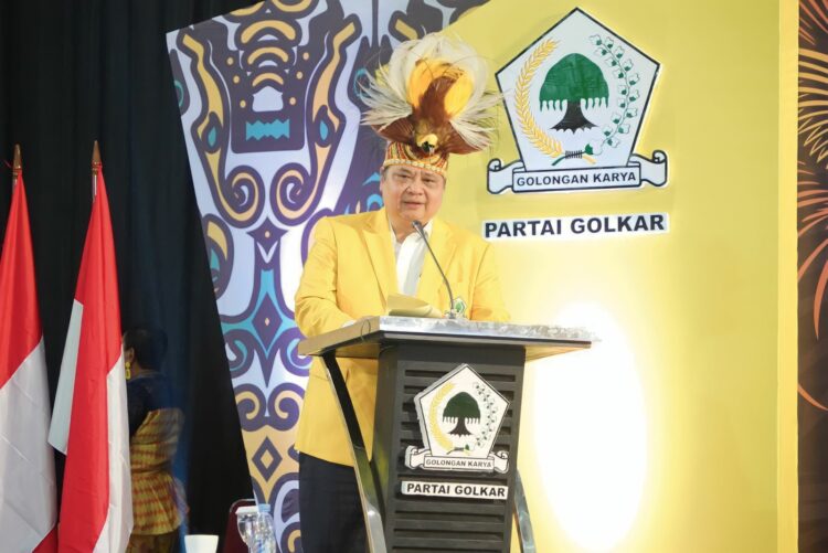 Airlangga Lantik Pengurus Golkar di Empat Provinsi Baru Papua