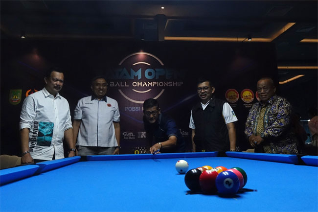 Pengkot POBSI Batam Gelar Turnamen Biliar Berskala Internasional