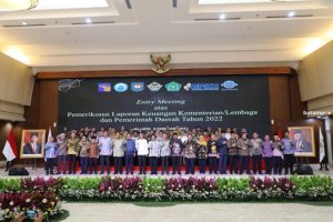 Gubkepri Ansar dan Ketua DPRD Kepri Hadiri Entry Meeting LK Tahun 2022 Pada Entitas di Lingkungan AKN V BPK RI